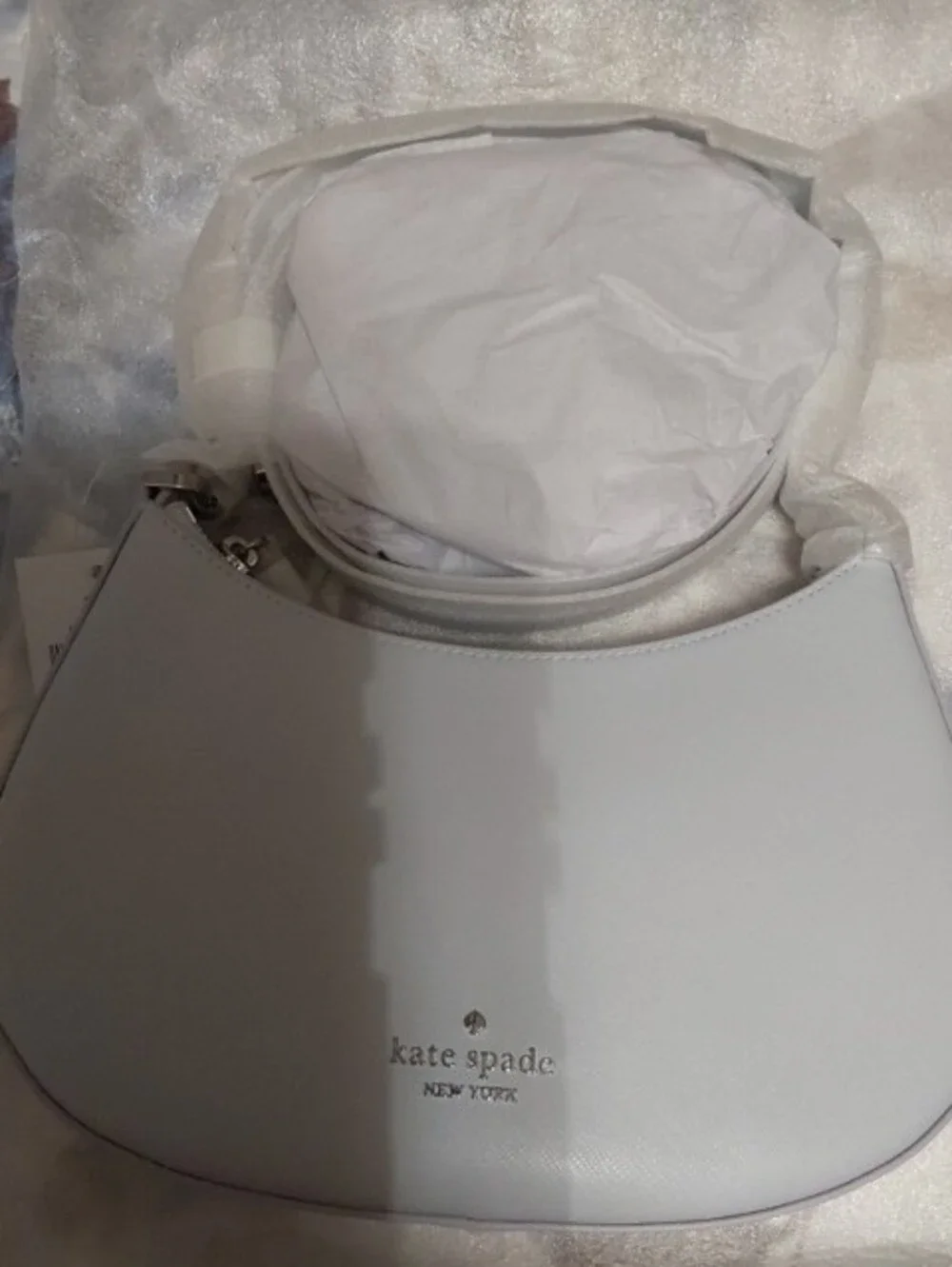 NWT kate Spade  PAIGE Leather Crescent Shoulder Bag